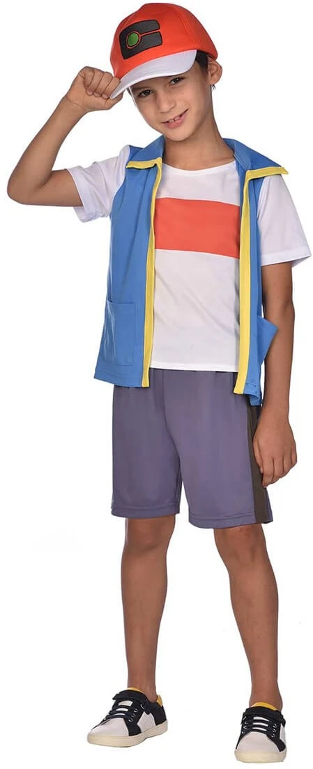 Overig Ash Ketchum Kostuum Kind - Pokemon