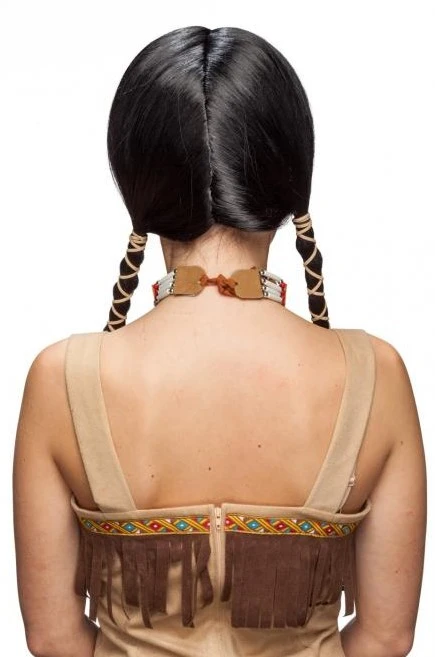 Overig Dames Indianenpruik Traditioneel - Afbeelding 3