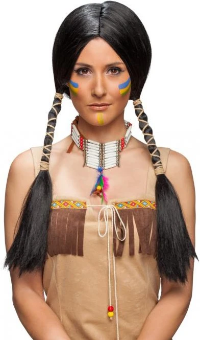 Overig Dames Indianenpruik Traditioneel