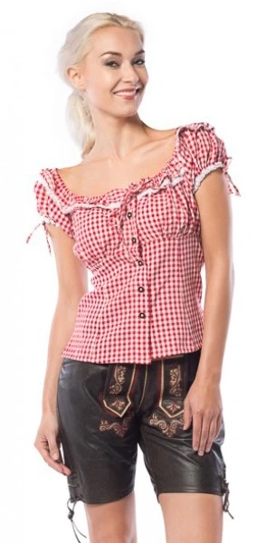 Overig Dames Lederhose Niki Zwart (wildbock) - Afbeelding 2