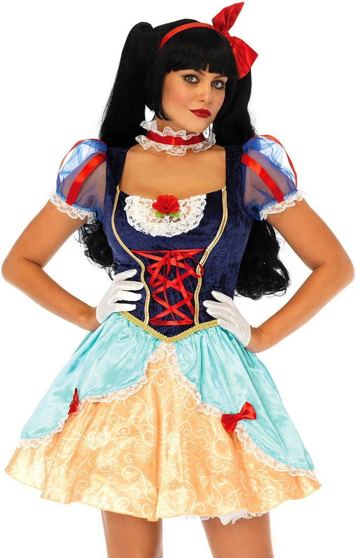 LEG AVENUE Damesjurkje Sneeuwwitje - Lolita Snow White - Afbeelding 2