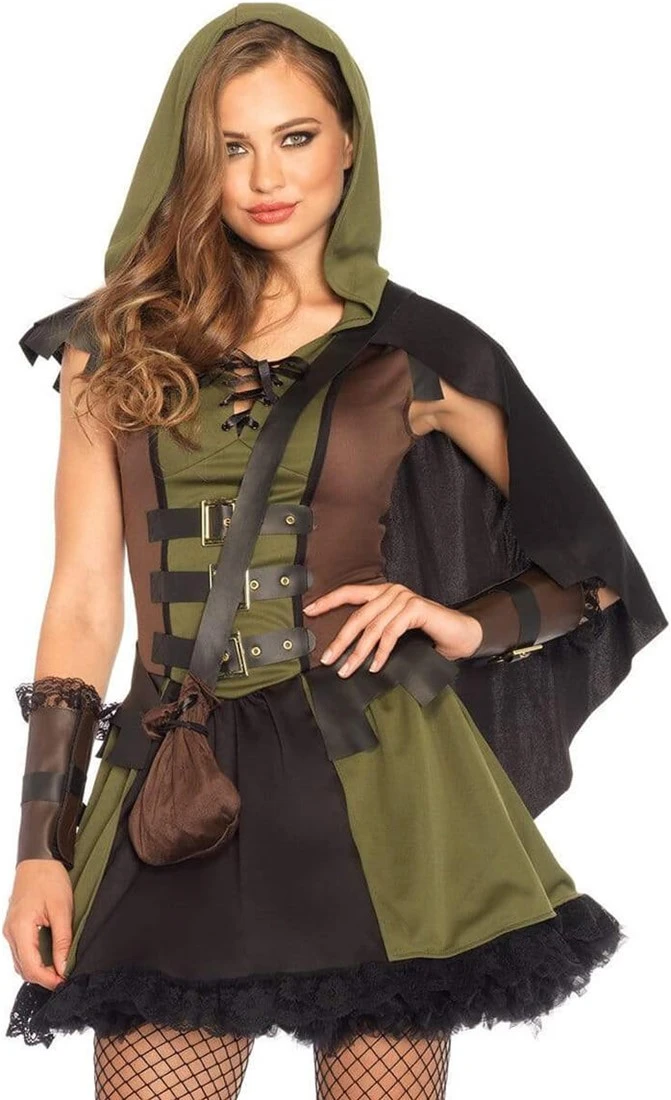 LEG AVENUE Dameskostuum Darling Robin Hood - Afbeelding 2