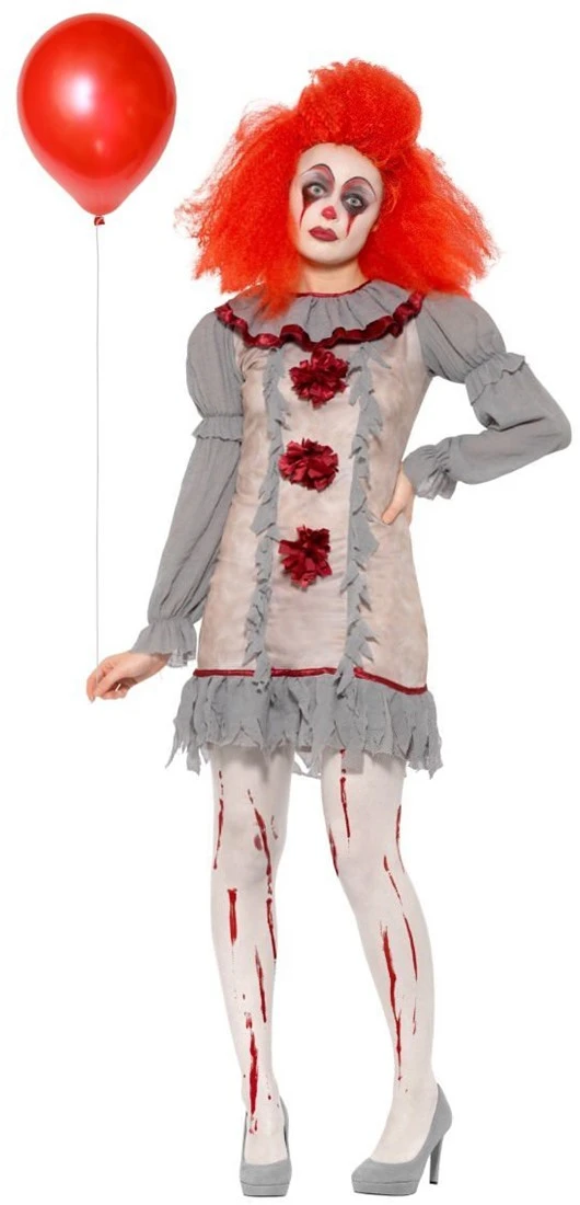 Overig Dameskostuum Scary Clown IT Pennywise