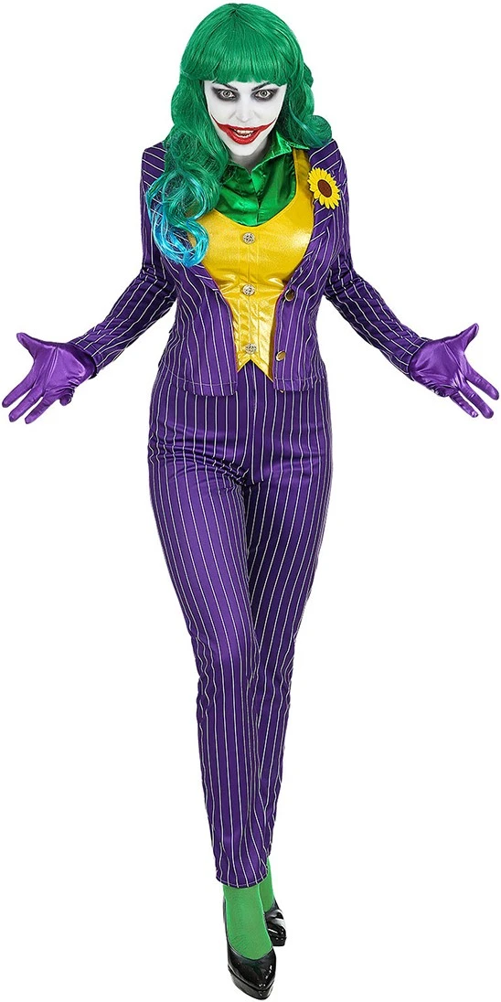 Overig Dameskostuum The Joker - Afbeelding 4