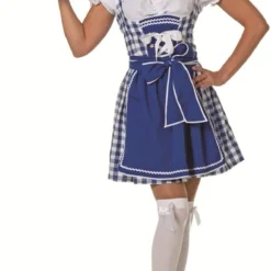 Overig Dirndl Brigitte Blauw