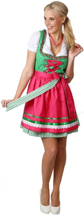 Overig Dirndl Candy Pink 50cm