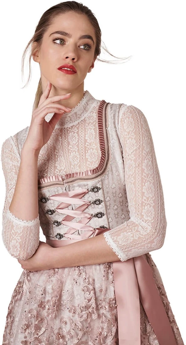 Overig Dirndl Delia Beige-Roze (60cm) - Afbeelding 6