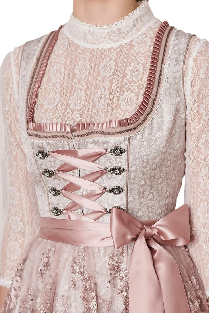 Overig Dirndl Delia Beige-Roze (60cm) - Afbeelding 3