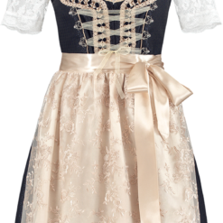 Overig Dirndl Donkerblauw-Creme 60cm Luxe 2dlg.