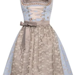 Overig Dirndl Estella Blauw-Koper Luxe (55cm)