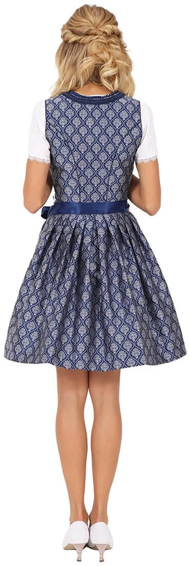 Overig Dirndl Freya Marine Blauw (50cm) - Afbeelding 2