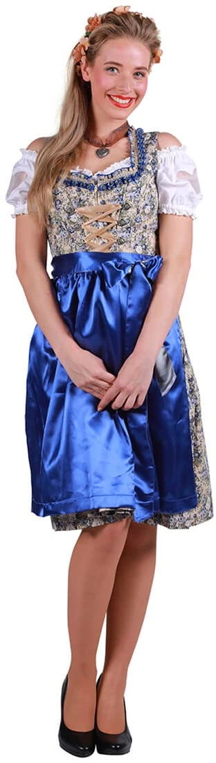 Overig Dirndl Lisa-Marie Blauw - Afbeelding 2