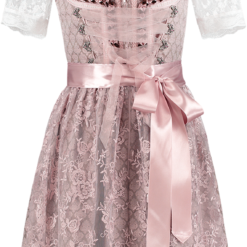 Overig Dirndl Oudroze-Taupe 60cm Luxe 2dlg.