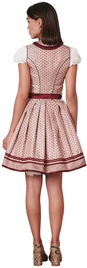 Overig Dirndl Tamila Bordeaux (50cm) - Afbeelding 2