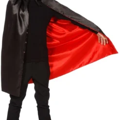 Overig Dracula Cape Rood-Zwart Voor Kinderen