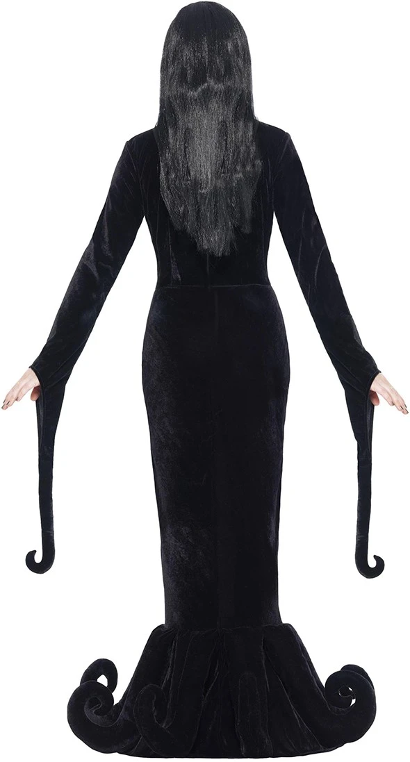 Overig Heksenjurk Morticia Luxe - The Addams Family - Afbeelding 3