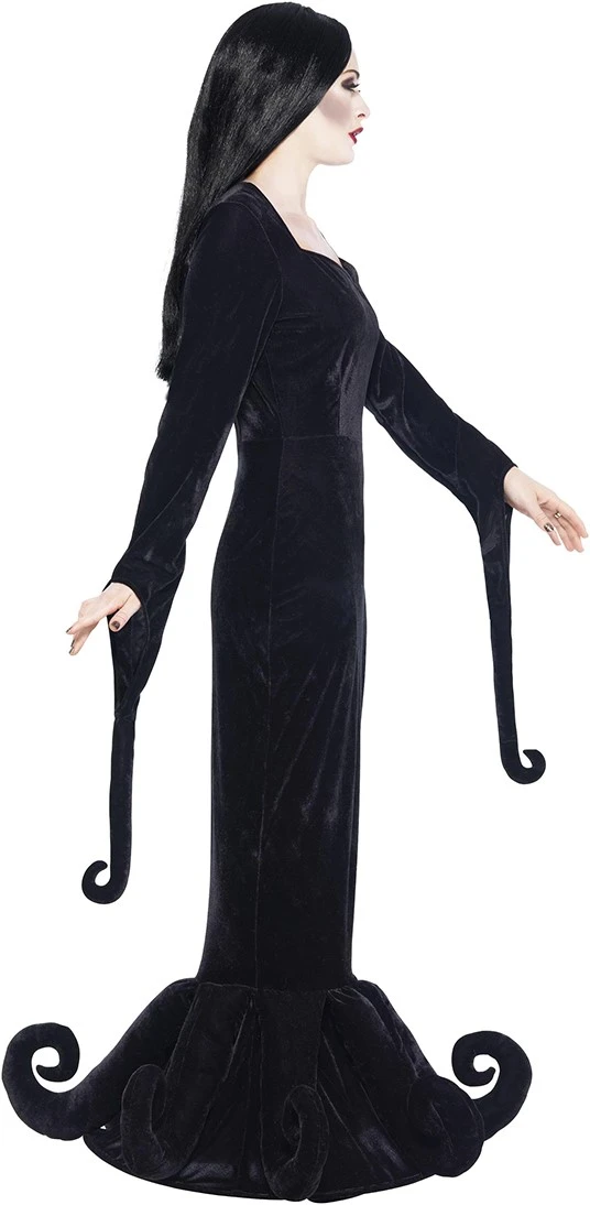 Overig Heksenjurk Morticia Luxe - The Addams Family - Afbeelding 2