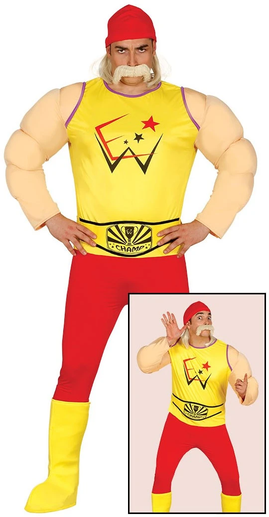 Overig Herenkostuum Hulk Hogan - Afbeelding 2