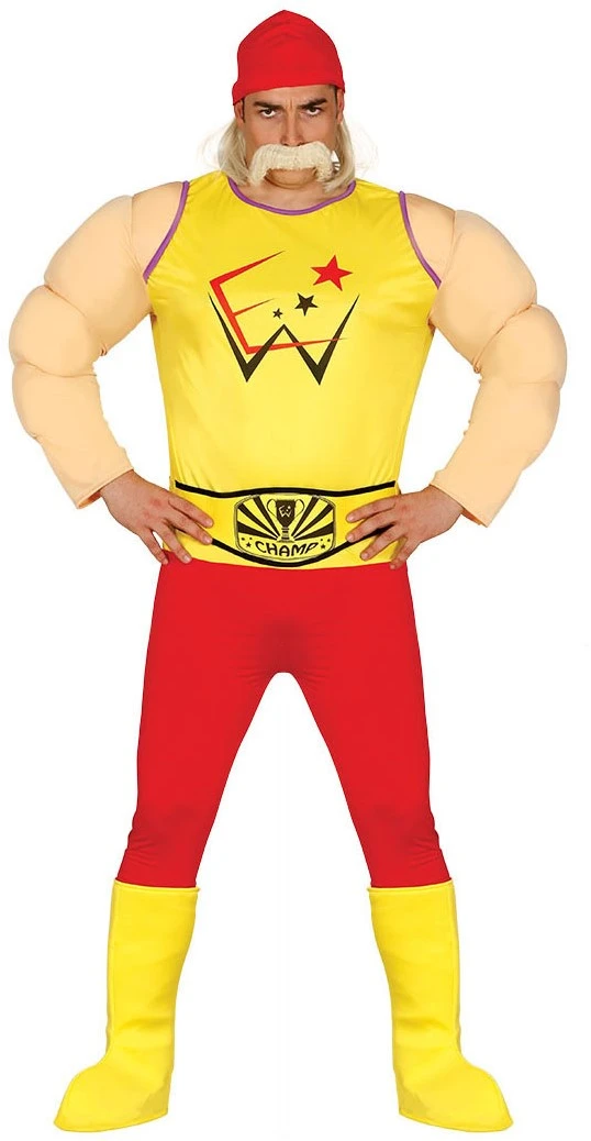 Overig Herenkostuum Hulk Hogan