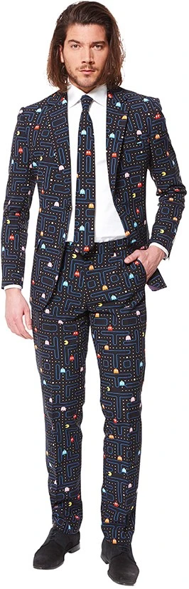 Herenkostuum OppoSuits PAC-MAN