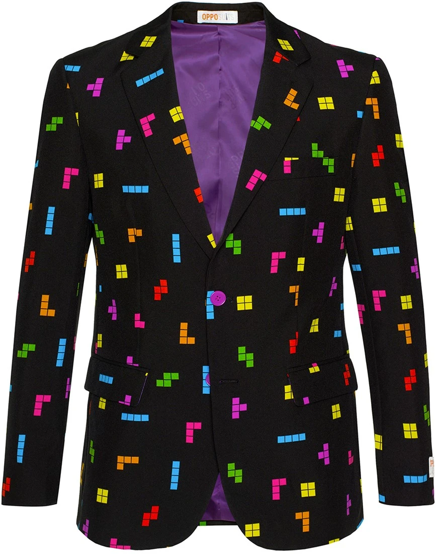Herenkostuum OppoSuits Tetris™ - Afbeelding 5