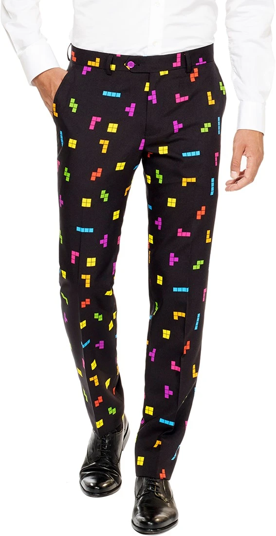 Herenkostuum OppoSuits Tetris™ - Afbeelding 4