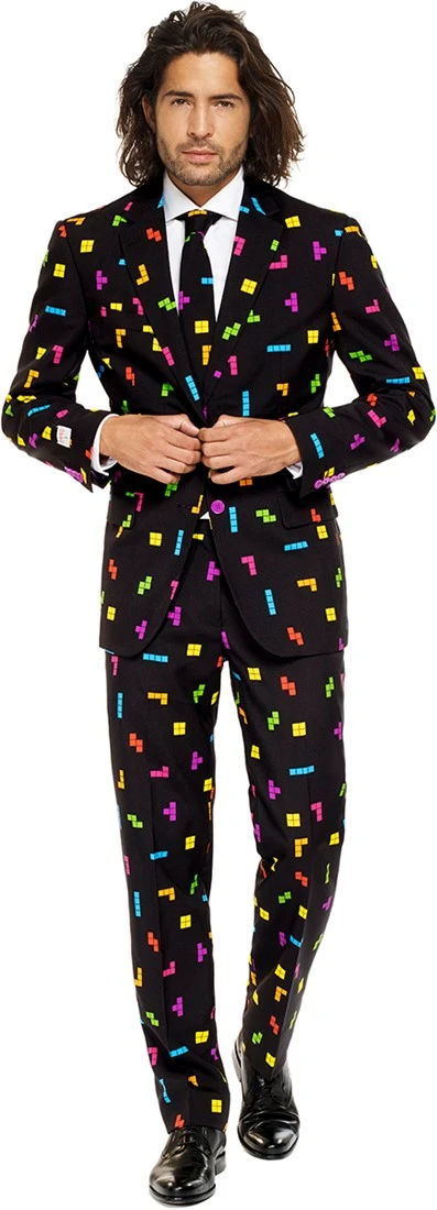 Herenkostuum OppoSuits Tetris™ - Afbeelding 2