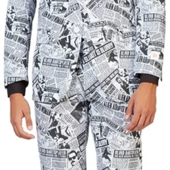 Herenkostuum OppoSuits Textile Telegraph