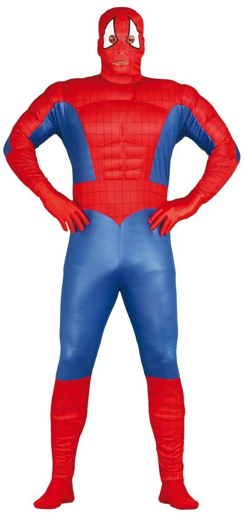 Overig Herenkostuum Spiderman Gespierd