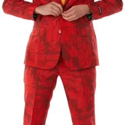 Herenkostuum Suitmeister Scarlet Joker ™