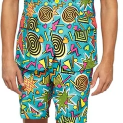 Herenkostuum Summer Suitmeister Retro Blue 90's Icons