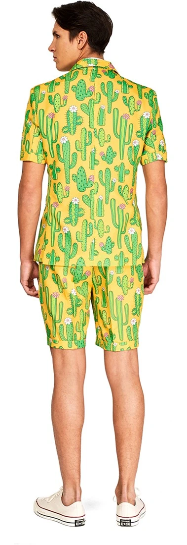 Herenkostuum Summer Suitmeister Yellow Cactus - Afbeelding 2