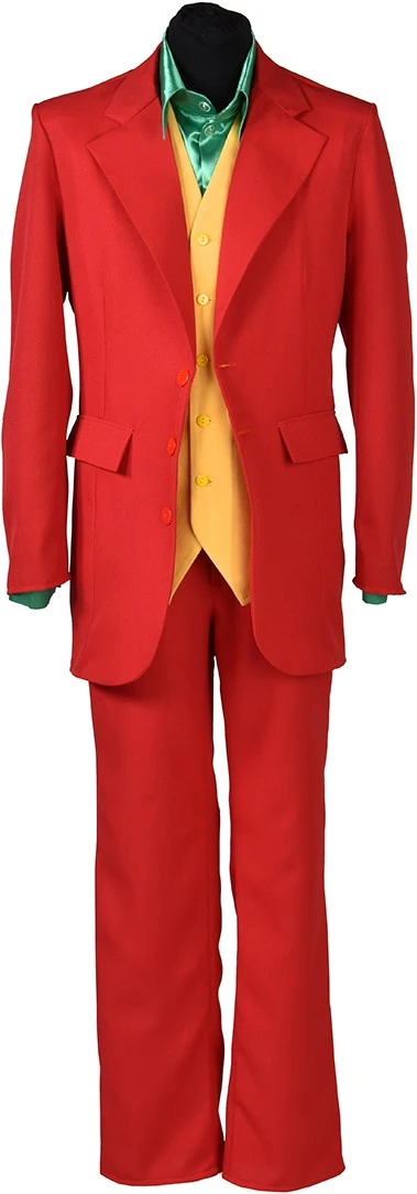 Overig Herenkostuum The Joker Rood
