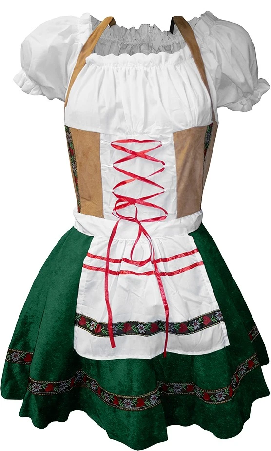 Overig Jurkje Sexy Dirndl Groen