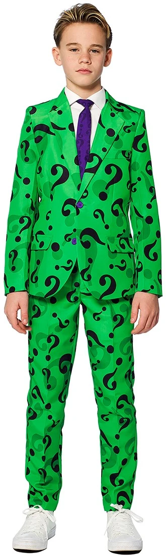 Kinderkostuum Suitmeister The Riddler - Afbeelding 3