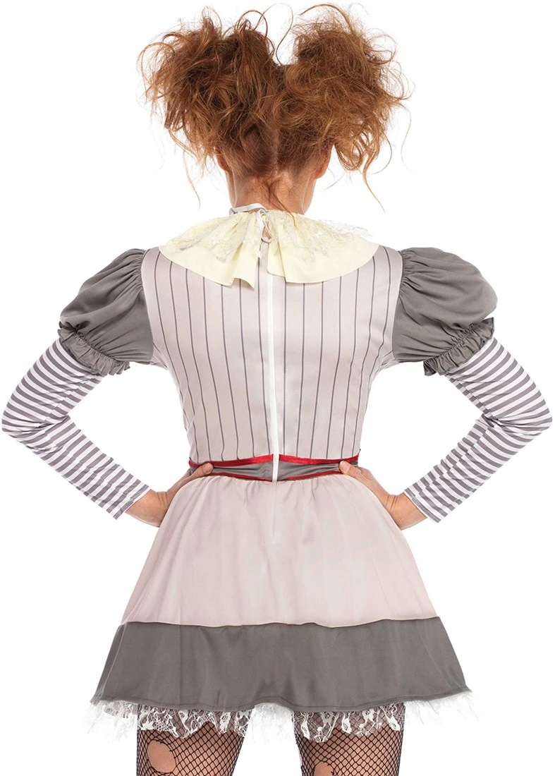 LEG AVENUE Kostuum Scary Clown Penny Voor Dames - Afbeelding 3