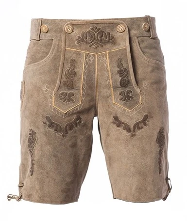 Overig Lederhose Grijs Vintage
