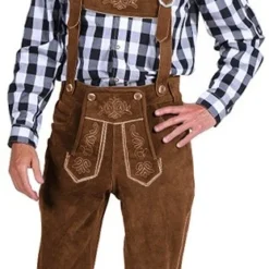 Overig Lederhose Kniebund Bruin (rundleer)