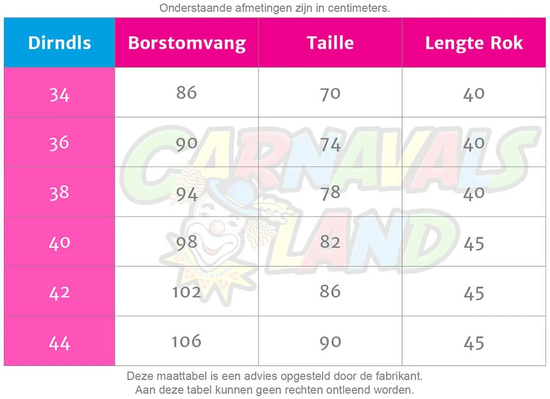 Overig Sexy Trachten Dirndl Zwart/Rood 3dlg (100% Katoen) - Afbeelding 4