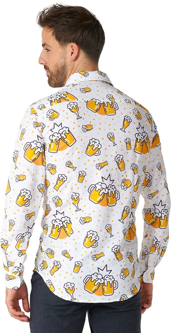 Overhemd Suitmeister Bier - Afbeelding 2