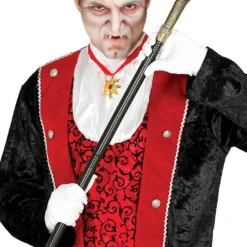 Overig Plastic Wandelstok Met Gouden Slangen Knop (80cm)