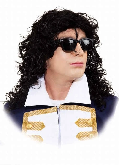 Overig Pruik Popstar Krul Lang