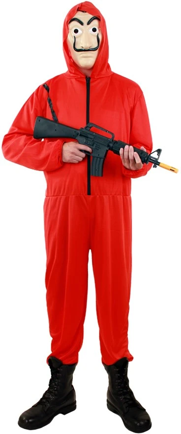 Overig Rode Overall Met Capuchon - La Casa De Papel