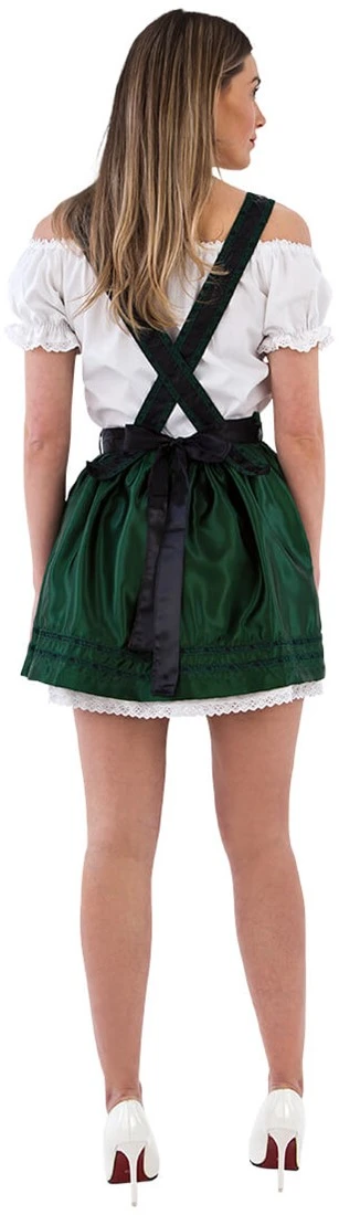 Overig Sexy Dirndl Groen-Zwart 3dlg. - Afbeelding 2