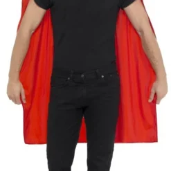 Overig Superhelden Cape Rood Met Oogmasker