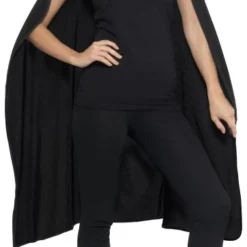 Overig Superhelden Cape Zwart Met Oogmasker