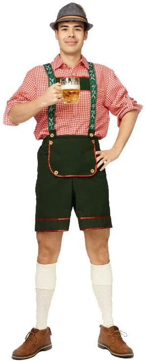 Overig Tiroler Broek Groen Bloemen - Afbeelding 2