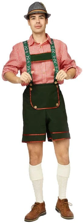 Overig Tiroler Broek Groen Bloemen - Afbeelding 3