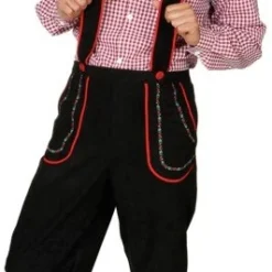 Overig Tiroler Broek Zwart Bayern