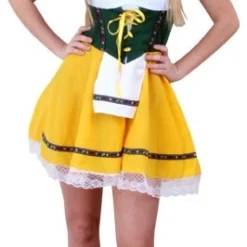 Overig Tiroler Dirndl Groen-Geel